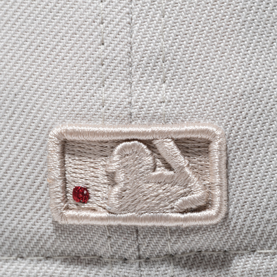 59FIFTY Rising Sun ニューヨーク・ヤンキース ストーン レッドバイザー
