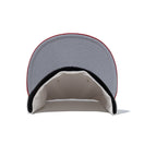 59FIFTY Rising Sun ロサンゼルス・ドジャース ストーン レッドバイザー