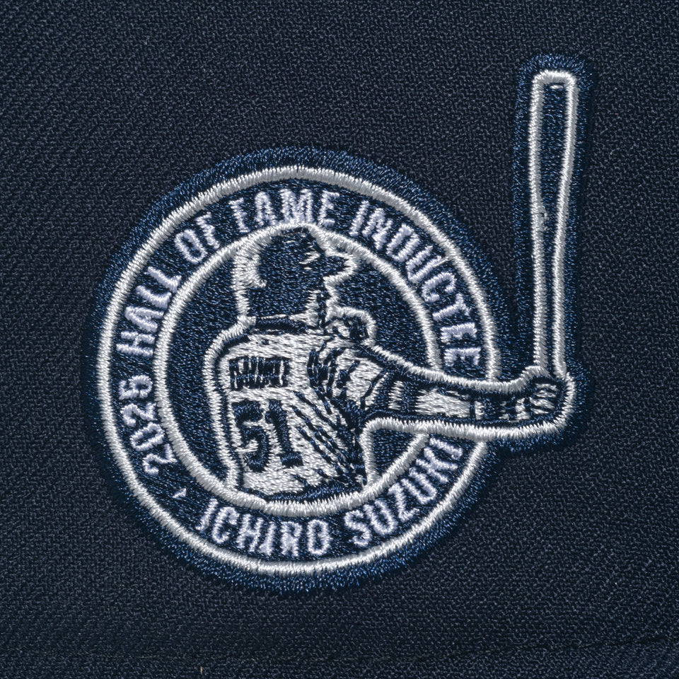 59FIFTY Hall of Fame 2025 Ichiro Suzuki シアトル・マリナーズ サイドパッチ ネイビー
