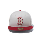59FIFTY Rising Sun ボストン・レッドソックス ストーン レッドバイザー