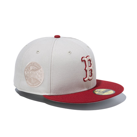 59FIFTY Rising Sun ボストン・レッドソックス ストーン レッド