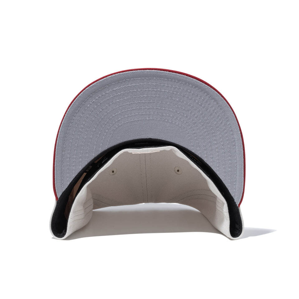 59FIFTY Rising Sun サンディエゴ・パドレス ストーン レッドバイザー