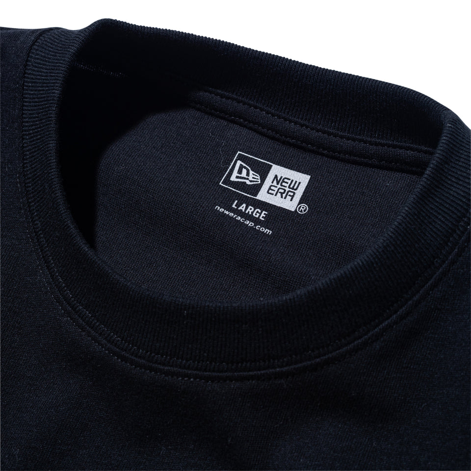 半袖 オーバーサイズド コットン Tシャツ 落合陽一 x 永樂屋 ブラック