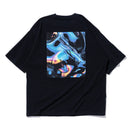 半袖 オーバーサイズド コットン Tシャツ 落合陽一 x 永樂屋 ブラック