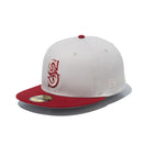 59FIFTY Rising Sun シアトル・マリナーズ ストーン レッドバイザー