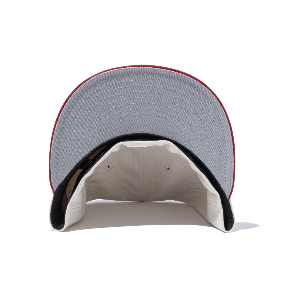 59FIFTY Rising Sun ニューヨーク・メッツ ストーン レッドバイザー