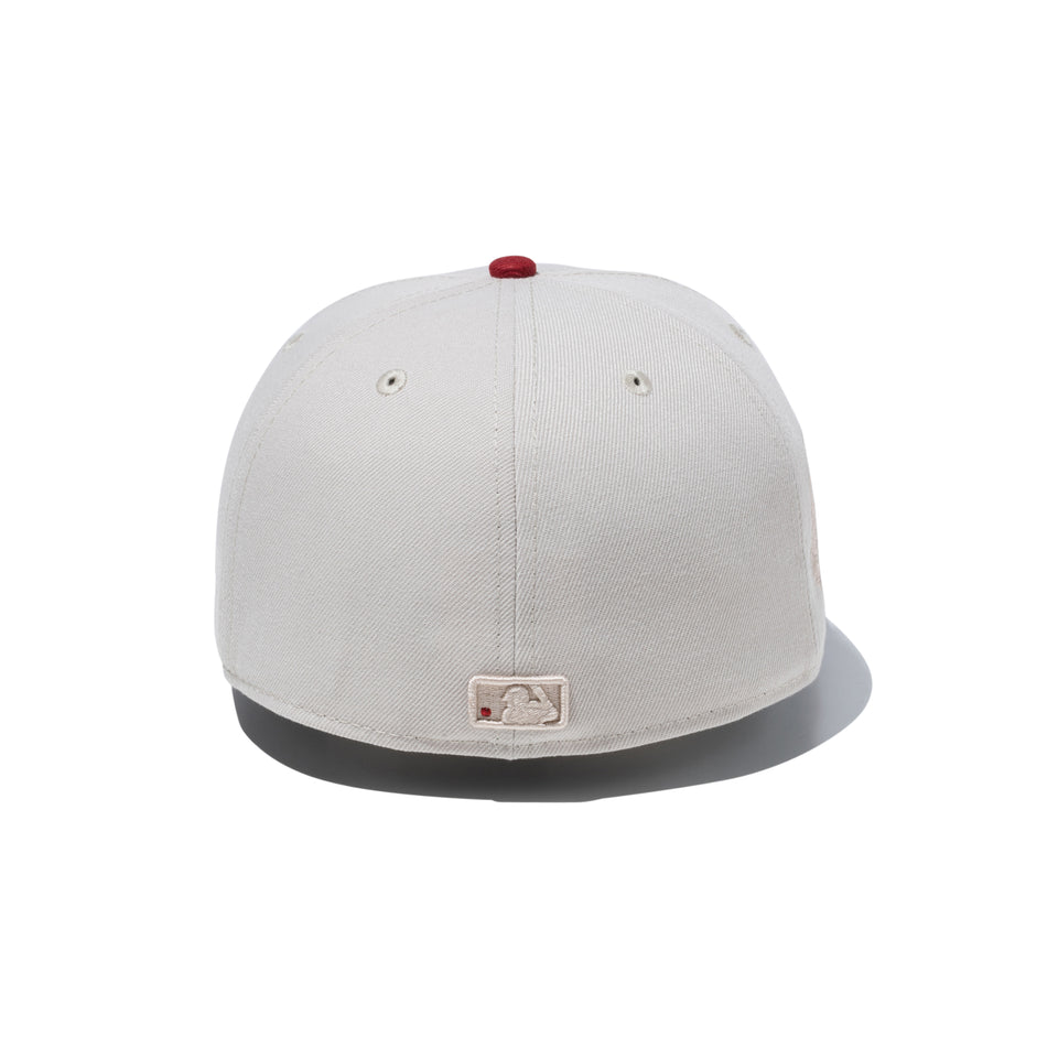 59FIFTY Rising Sun ニューヨーク・メッツ ストーン レッドバイザー