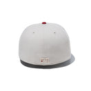 59FIFTY Rising Sun ニューヨーク・メッツ ストーン レッドバイザー
