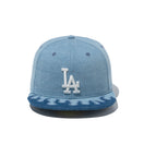 59FIFTY Denim Flame ロサンゼルス・ドジャース ウォッシュドデニム
