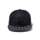 59FIFTY Denim Flame ロサンゼルス・ドジャース ブラック