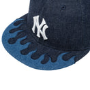 59FIFTY Denim Flame ニューヨーク・ヤンキース デニム