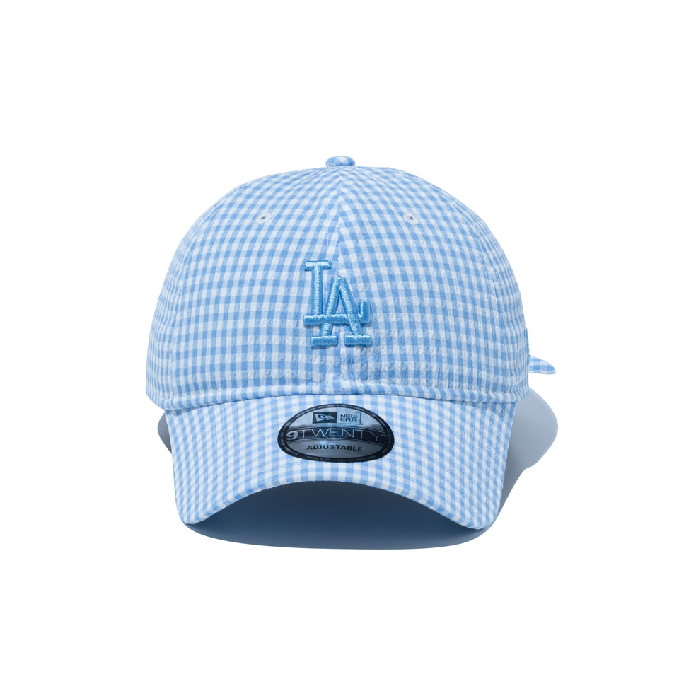 9TWENTY Gingham Check ロサンゼルス・ドジャース ギンガムチェック ソフトブルー