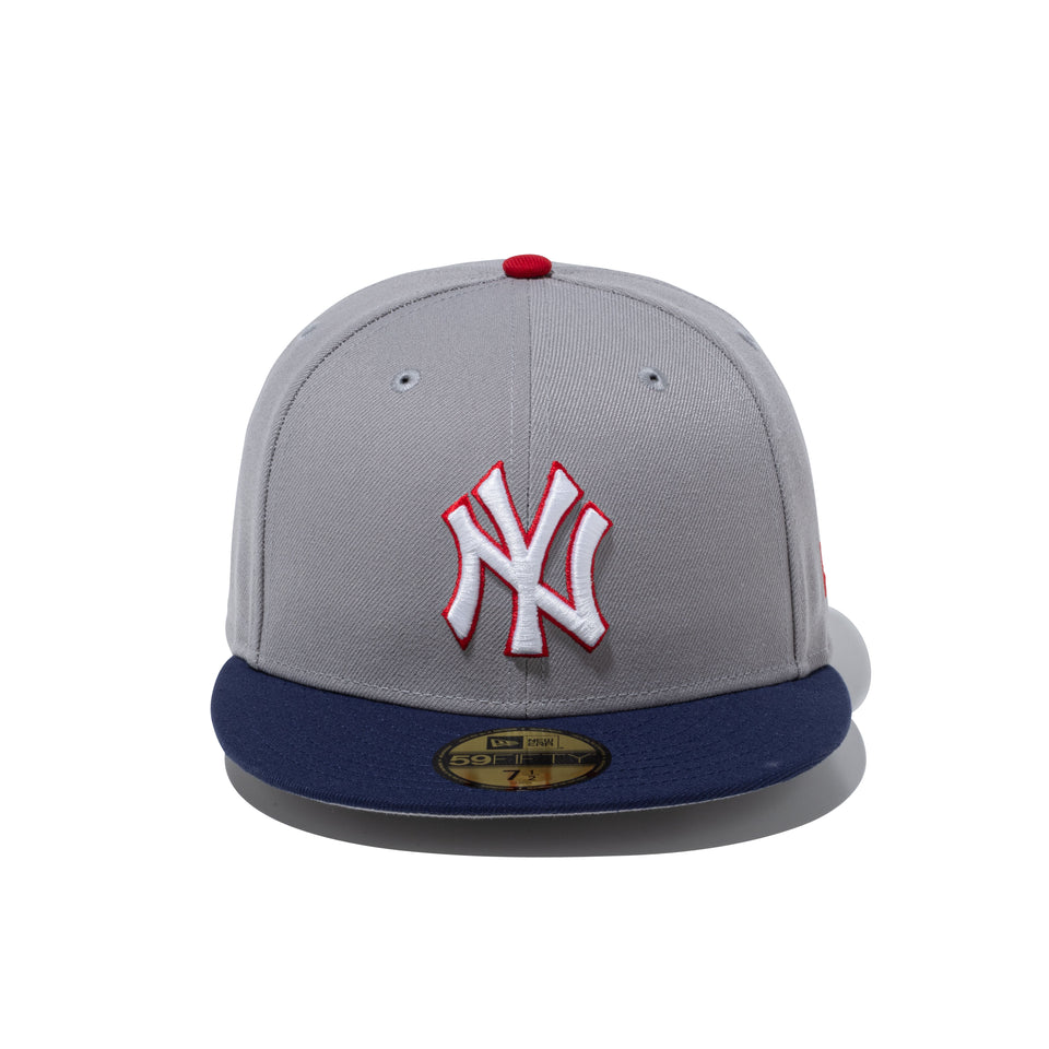 59FIFTY National Flag ニューヨーク・ヤンキース グレー ライト