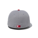 59FIFTY National Flag ニューヨーク・ヤンキース グレー ライトネイビーバイザー