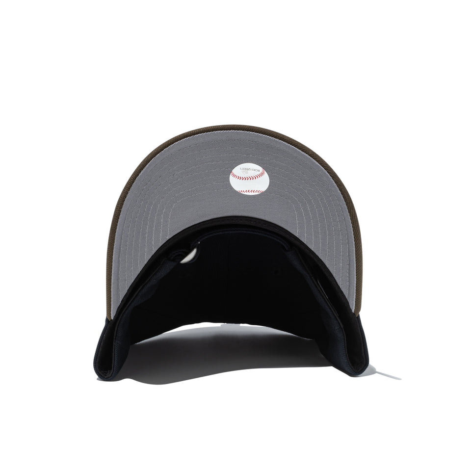 9FORTY A-Frame Deep Forest ロサンゼルス・ドジャース ネイビー モスバイザー