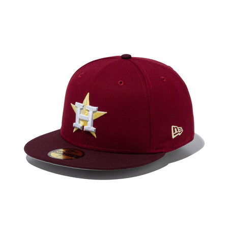 59FIFTY National Flag ヒューストン・アストロズ カーディナル