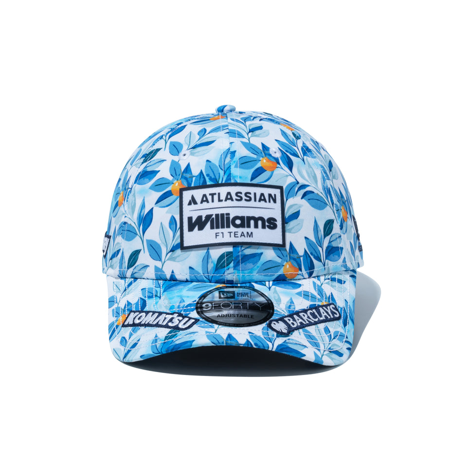9FORTY Atlassian Williams F1 Team アトラシアン・ウィリアムズF1チーム Barcelona Race Special ホワイト