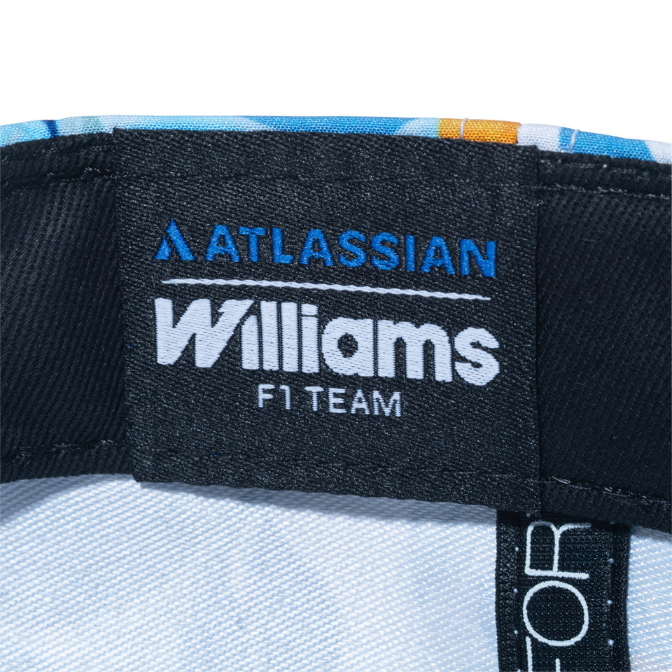 9FORTY Atlassian Williams F1 Team アトラシアン・ウィリアムズF1チーム Barcelona Race Special ホワイト