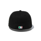 59FIFTY National Flag シアトル・マリナーズ ブラック ケリーグリーンバイザー
