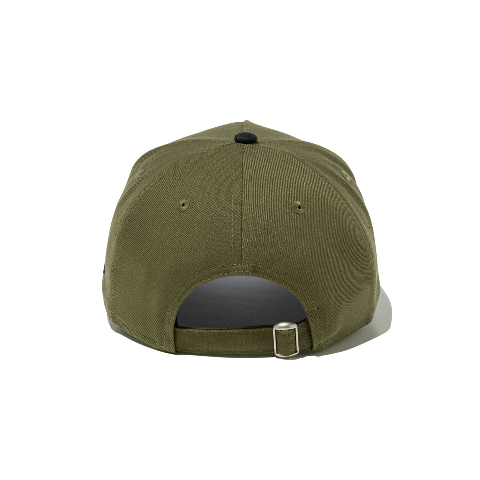 9FORTY A-Frame Deep Forest クラシックロゴ オリーブ ネイビーバイザー