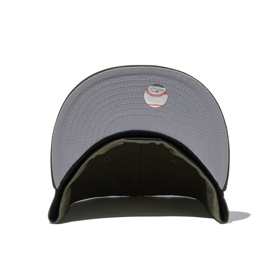 59FIFTY Deep Forest ロサンゼルス・ドジャース オリーブ モスバイザー