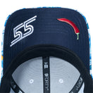 9FORTY Atlassian Williams F1 Team アトラシアン・ウィリアムズF1チーム Carlos Sainz 55 Barcelona Race Special ホワイト