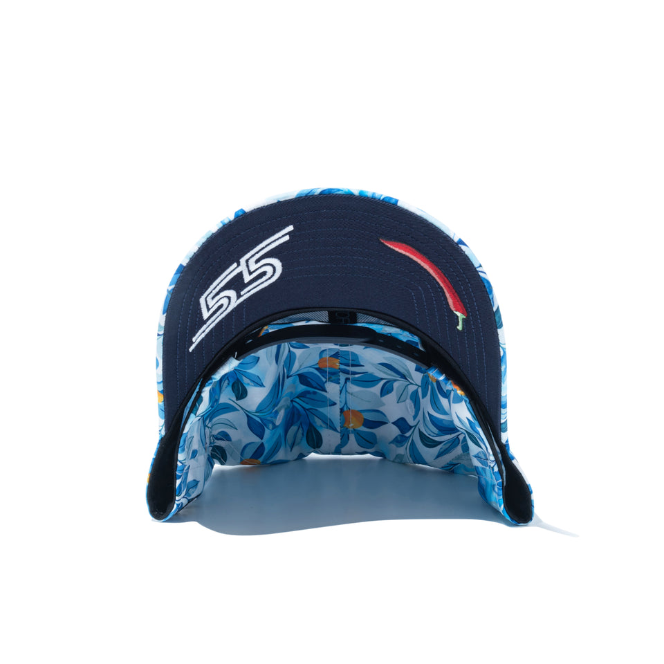 9FORTY Atlassian Williams F1 Team アトラシアン・ウィリアムズF1チーム Carlos Sainz 55 Barcelona Race Special ホワイト