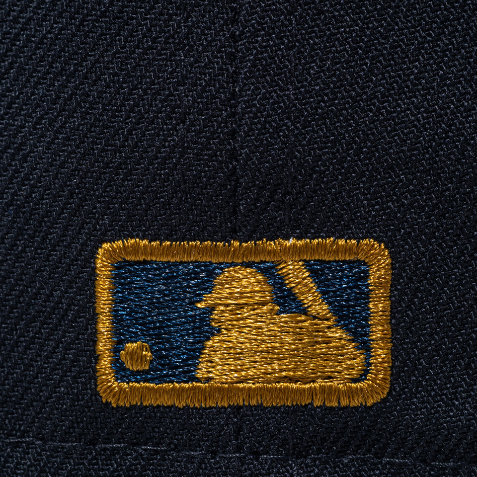 59FIFTY Deep Forest ニューヨーク・メッツ ネイビー モスバイザー
