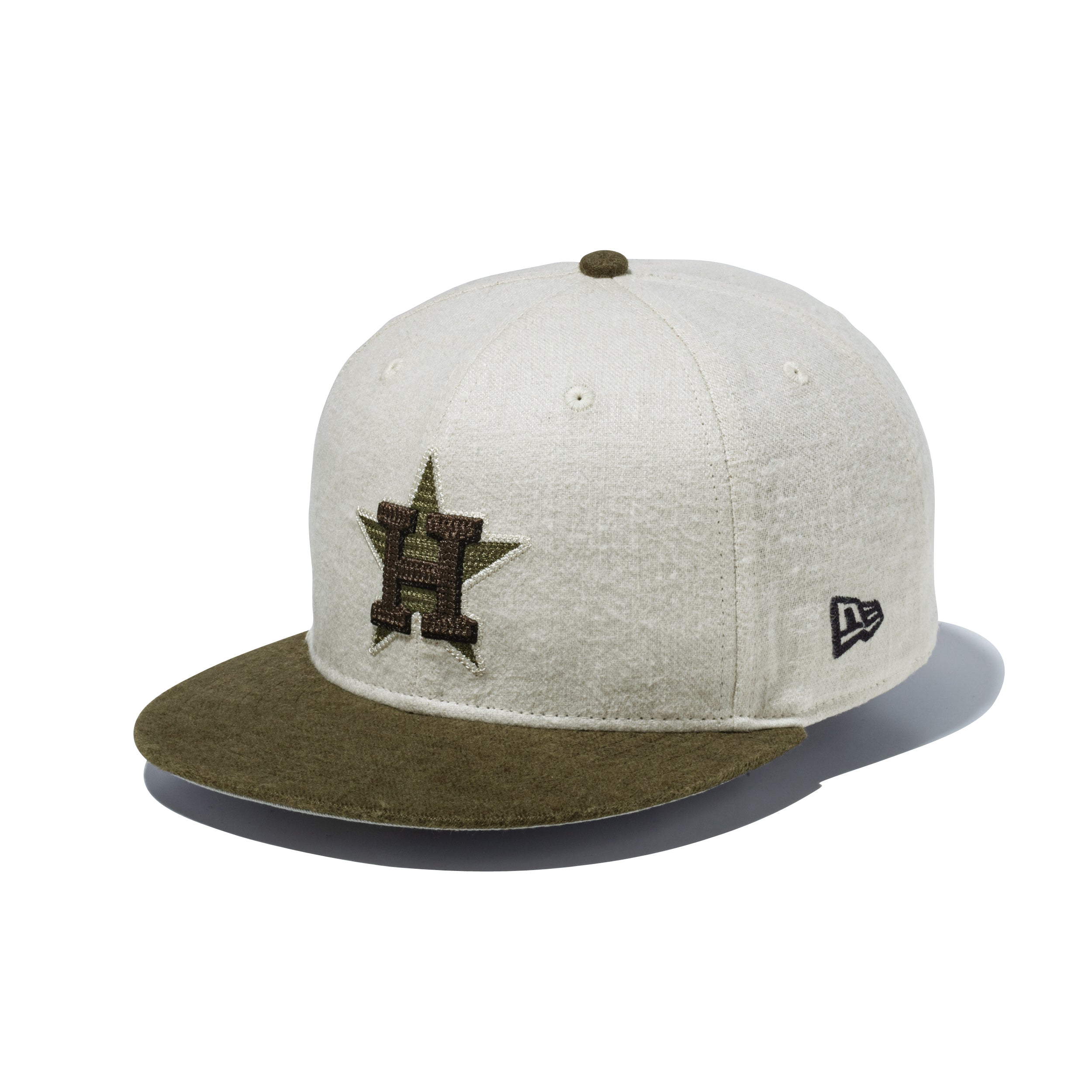 オリジナル　パッチ　e w n clth 59FIFTY French Linen チェーンステッチ ヒューストン