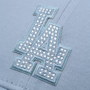 9FORTY Rhinestone ロサンゼルス・ドジャース スノーグレー