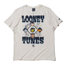 半袖 コットン Tシャツ Looney Tunes x MLB ニューヨーク・ヤンキース クロームホワイト