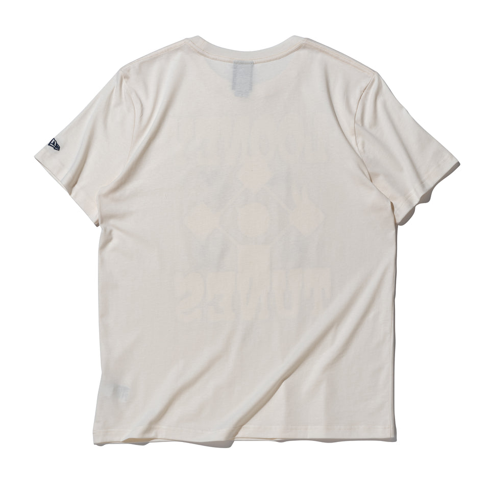 半袖 コットン Tシャツ Looney Tunes x MLB ニューヨーク・ヤンキース クロームホワイト