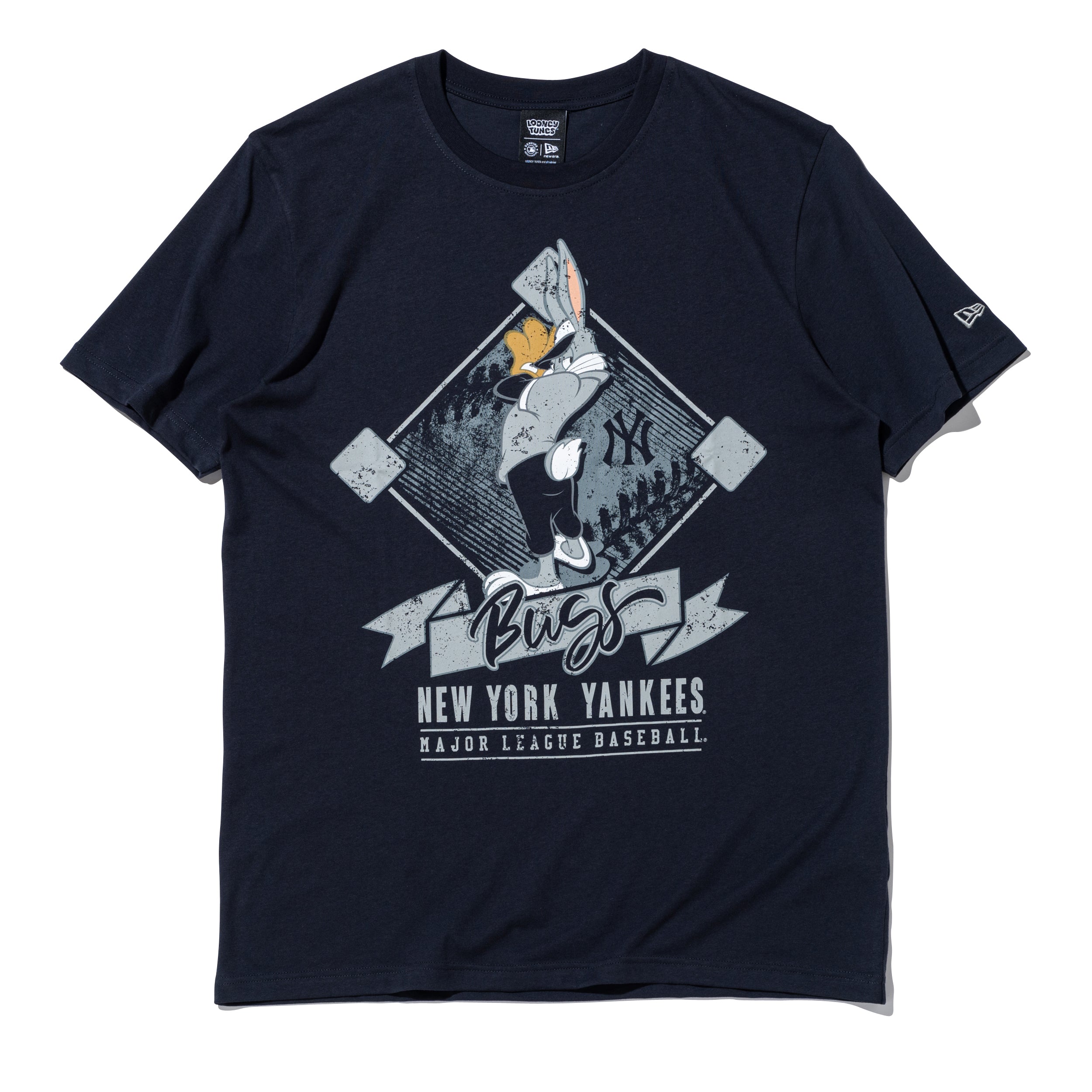 半袖 コットン Tシャツ Looney Tunes x MLB ニューヨーク・ヤンキース