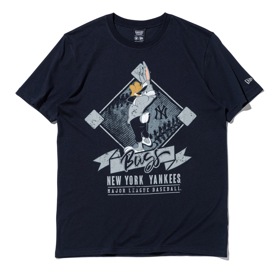 半袖 コットン Tシャツ Looney Tunes x MLB ニューヨーク・ヤンキース