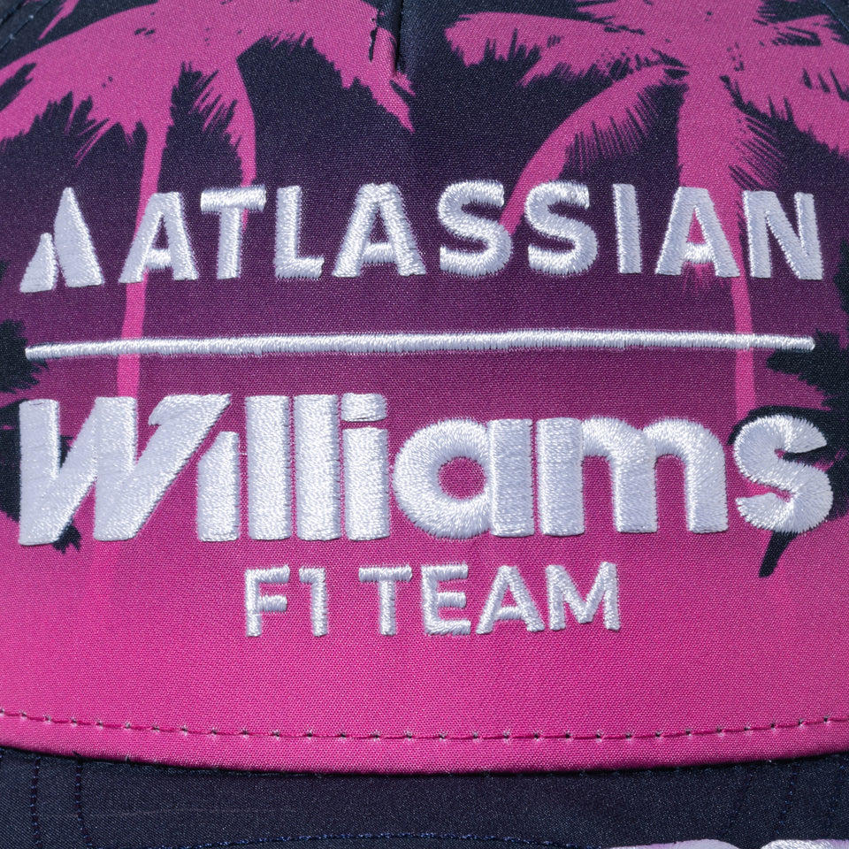 9FORTY M-Crown A-Frame Atlassian Williams F1 Team アトラシアン・ウィリアムズF1チーム Alex Albon 23 Miami Race Special