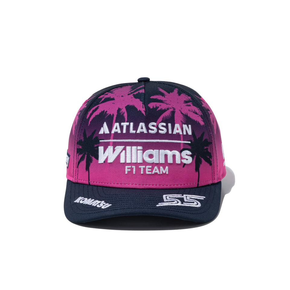 9FORTY M-Crown A-Frame Atlassian Williams F1 Team アトラシアン・ウィリアムズF1チーム Carlos Sainz 55 Miami Race Special