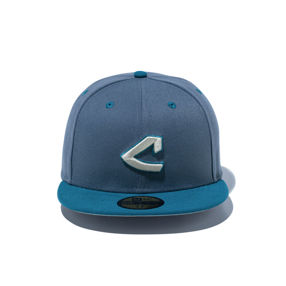 59FIFTY 59FIFTY DAY Memorial Collection クリーブランド・ガーディアンズ スレート ブルーバイザー