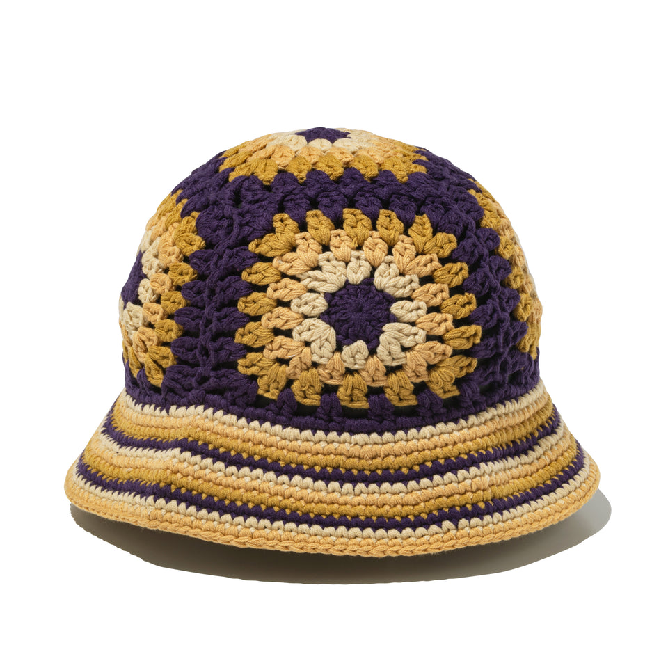 NEW ERA ニューエラ　クロシェ ニットバケット ペーパー ベージュ ニューエラ NEWERA クロシェ ニットバケット ペーパー ベージュ
