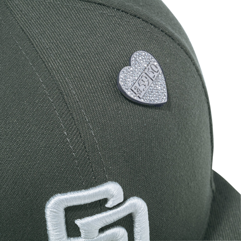 59FIFTY 59FIFTY DAY Memorial Collection サンディエゴ・パドレス ピンズ ダークピューター