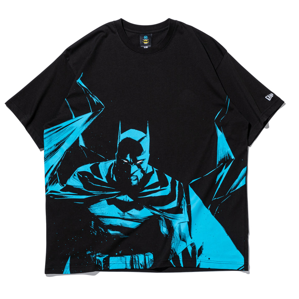半袖 コットン Tシャツ BATMAN バットマン ブラック