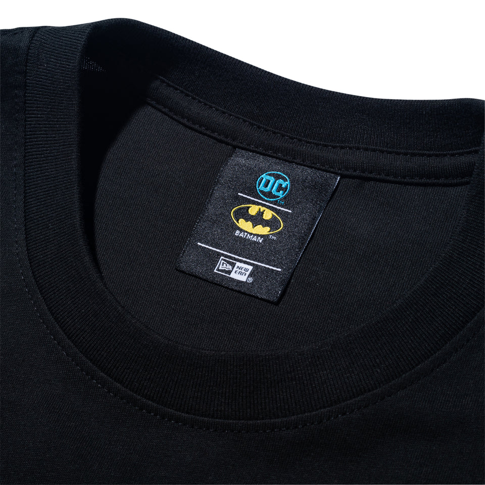 半袖 コットン Tシャツ BATMAN バットマン ブラック
