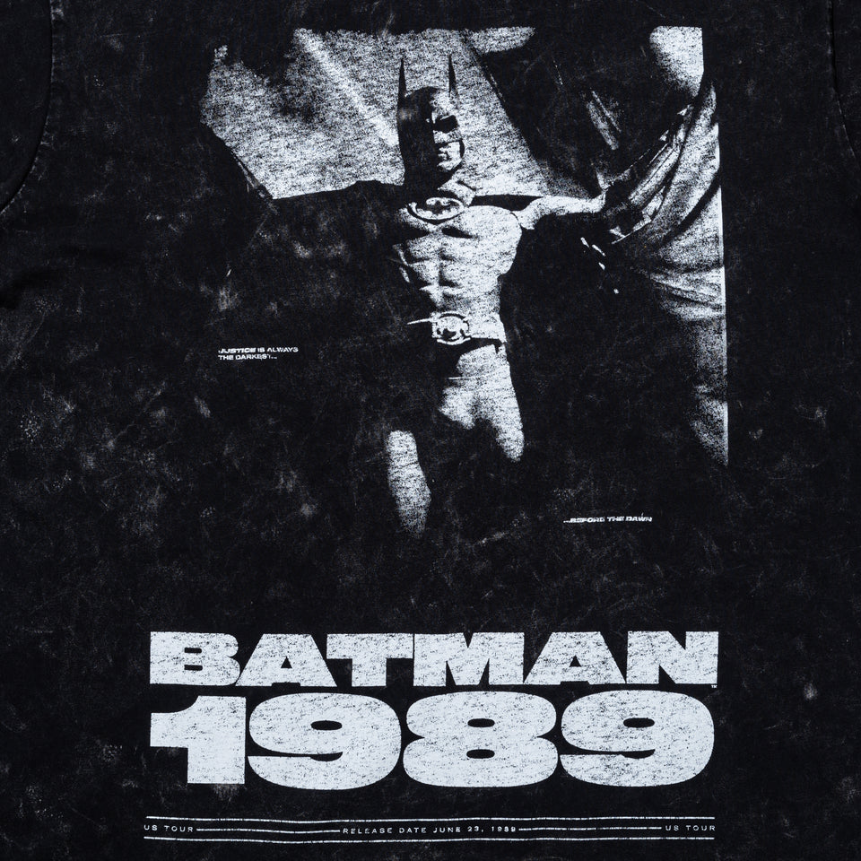 半袖 コットン Tシャツ BATMAN 1989 ブラック