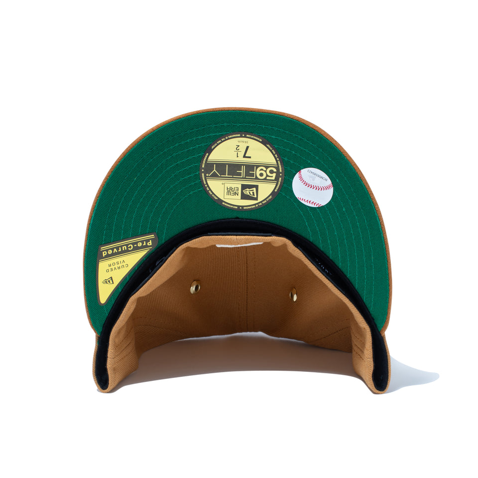 PC 59FIFTY Timberland x MLB ロサンゼルス・ドジャース ウィート