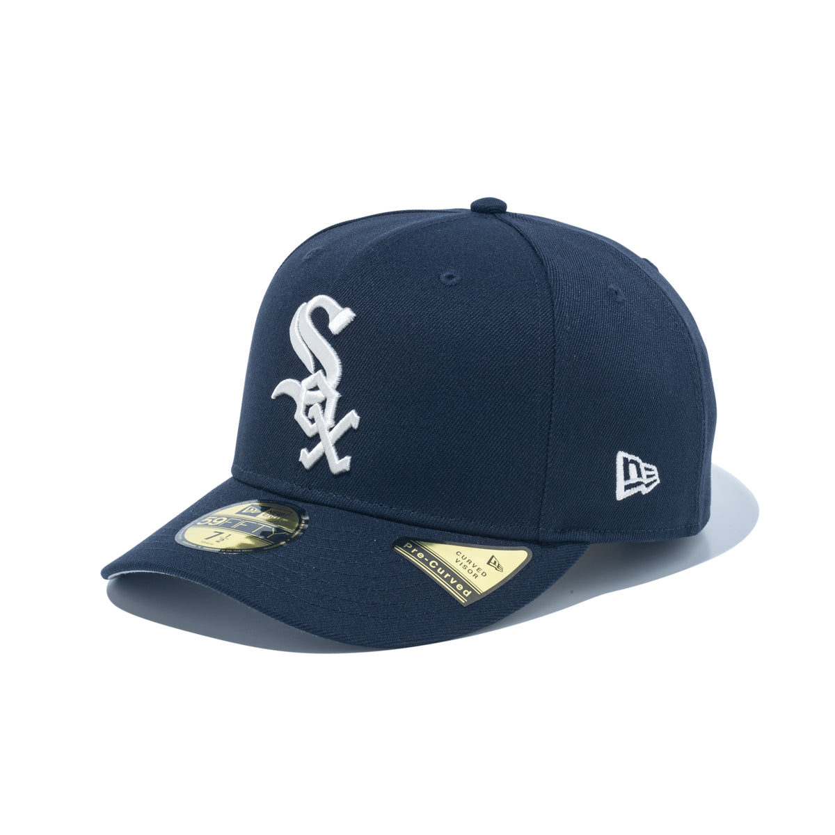 New Era 59FIFTY キャップ 7 1/2 ホワイト/ネイビー Amazon | [ニューエラ] LP 59FIFTY ベーシック 12336572