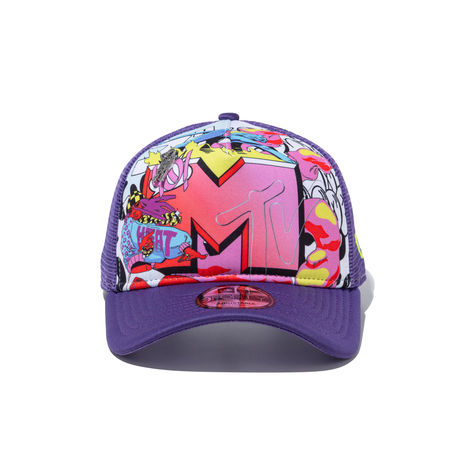 9FORTY A-Frame トラッカー MTV Graphic パープル