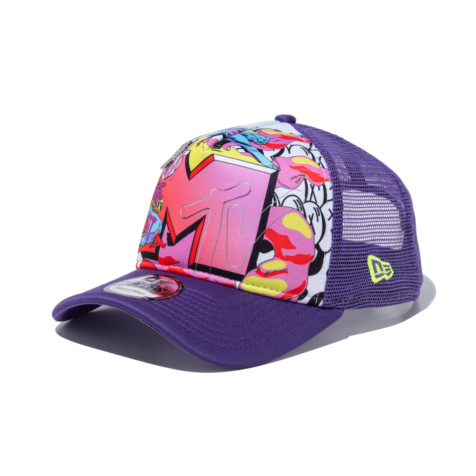 9FORTY A-Frame トラッカー MTV Graphic パープル