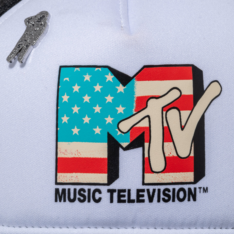 9FORTY A-Frame トラッカー MTV ホワイト/ブラック