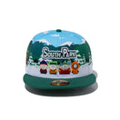 59FIFTY South Park Bus Stop プリント グリーンバイザー