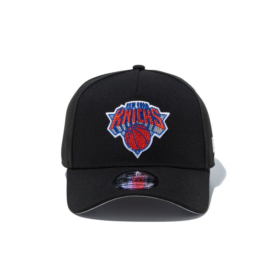 9FORTY A-Frame NBA Draft 2026 ニューヨーク・ニックス ラインストーン ブラック