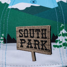 59FIFTY South Park Bus Stop プリント グリーンバイザー